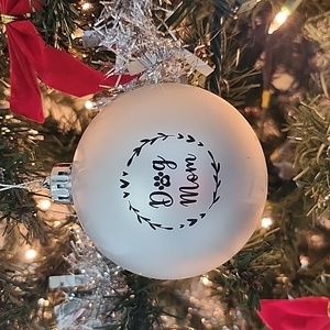 Dog Mom Ornament